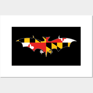 Maryland Bat Posters and Art